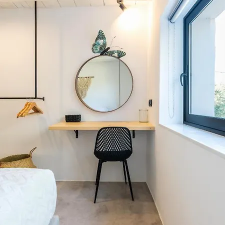 Yalos Mykonos 4 Bedroom Luxury House 5 Minute From Ornos W Sea & Sunset View בית נופש