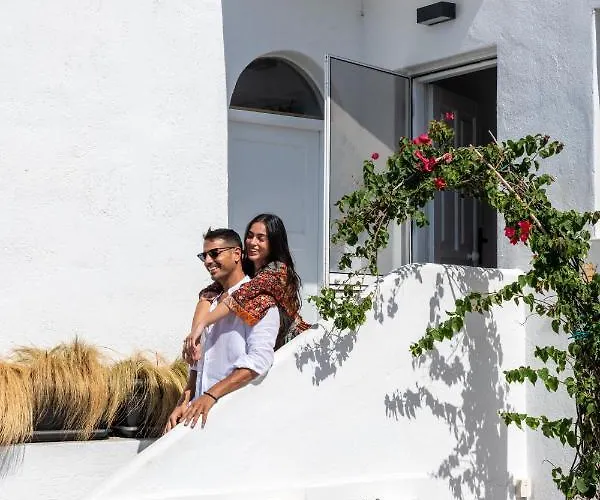 Vakantiehuis Yalos Mykonos 4 Bedroom Luxury House 5 Minute From Ornos W Sea & Sunset View *