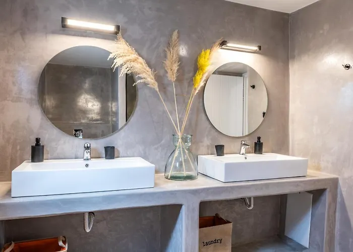 Feriehus Yalos Mykonos 4 Bedroom Luxury House 5 Minute From Ornos W Sea & Sunset View Mykonos Town